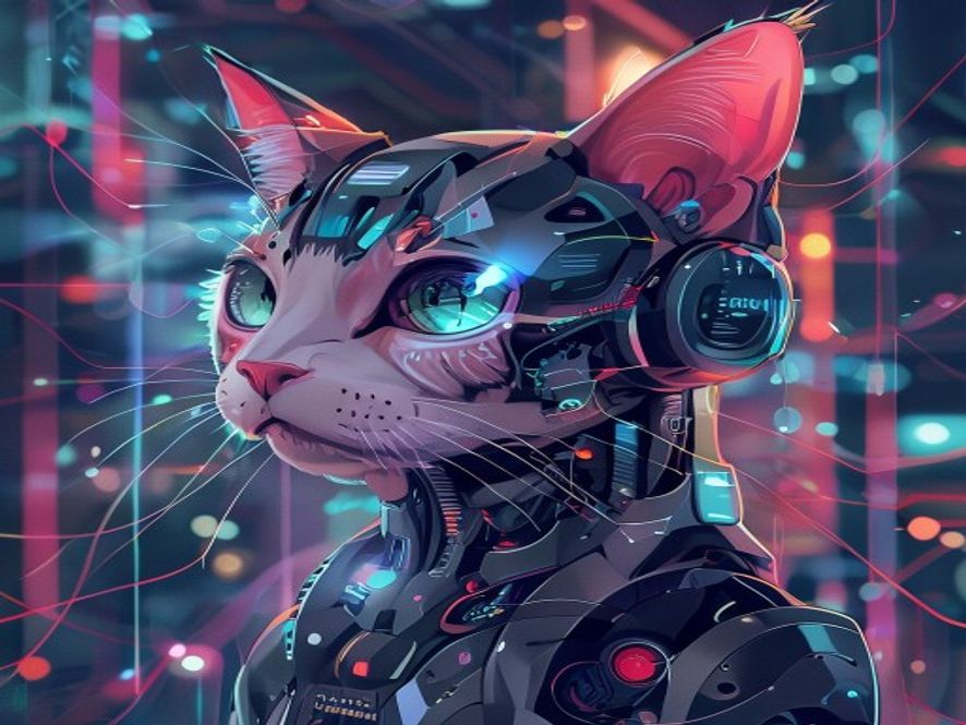 AI 工具插畫